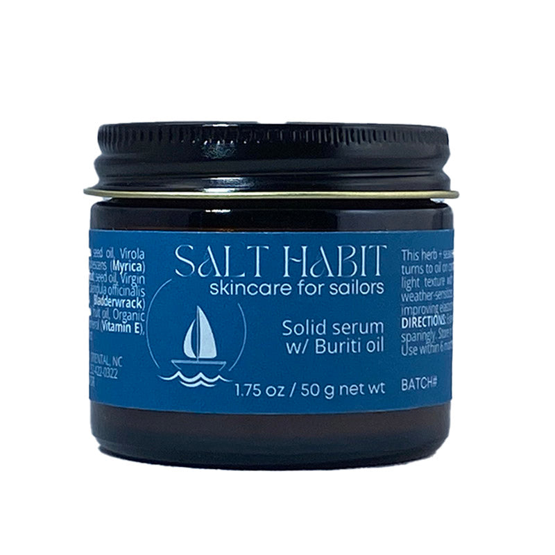 Sea Change solid facila serum with buriti oil